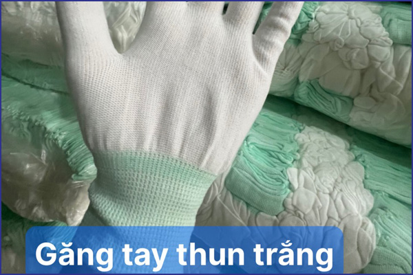 Găng Tay Thun Trắng
